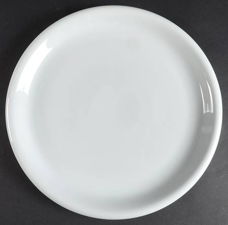 Hobby White Cake Plate