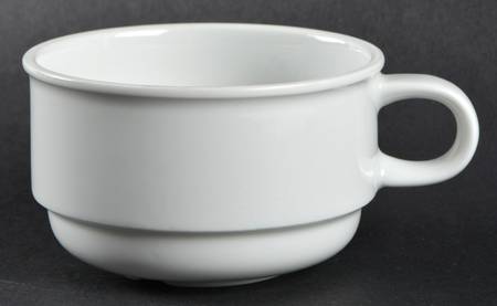 Hobby White Flat Cup