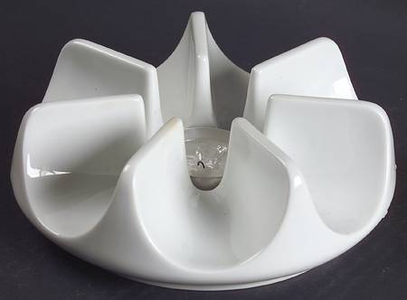 Hobby White China Warmer Stand