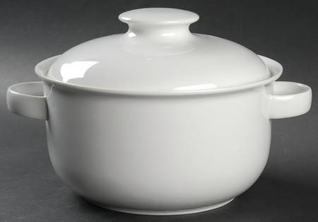 Hobby White Tureen &  Lid