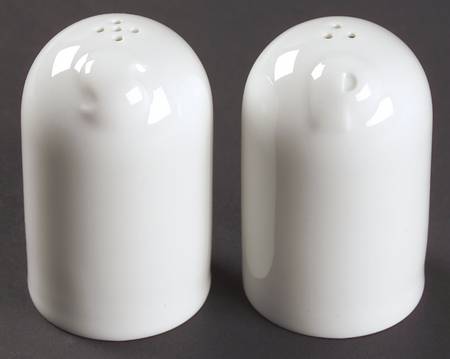 Hobby White Salt & Pepper Set