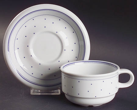 Lagune Stacking Cup & Saucer Set