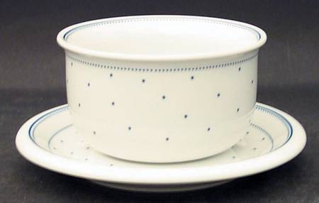 Lagune Open Sauce Boat & Underplate