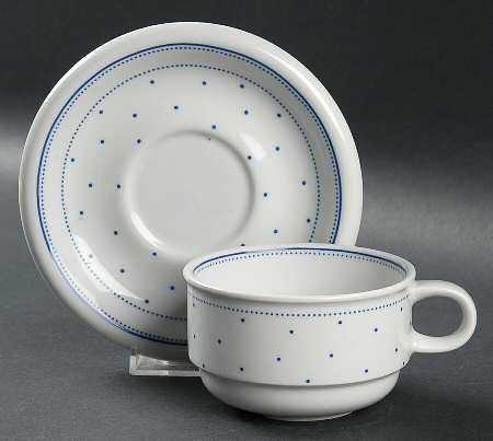 Lagune Stack Cup & Saucer Set