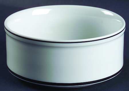Linea Negra Coupe Cereal Bowl