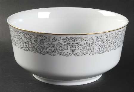 Medici Black 8" Salad Serving Bowl