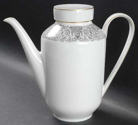 Medici Black Coffee Pot & Lid