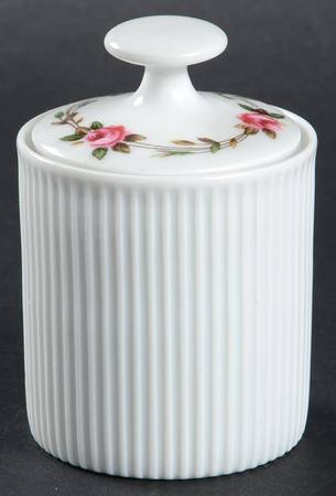 Moss Rose Sugar Bowl & Lid
