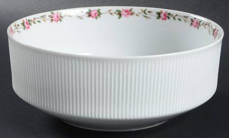 Moss Rose 8" Round Vegetable Bowl