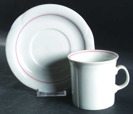 Nizza Flat Cup & Saucer Set by Arzberg
