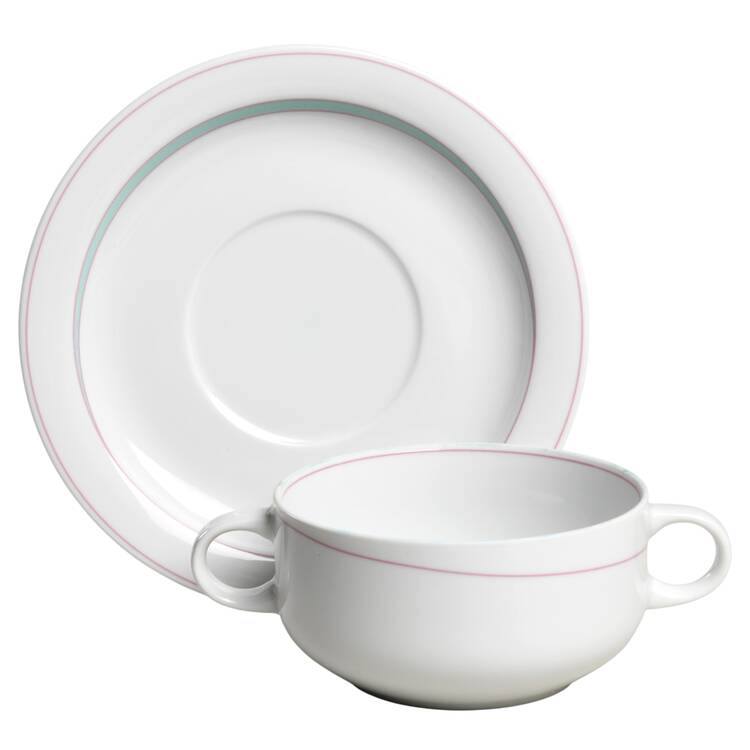 Orion Cream Soup Bowl & Saucer Set