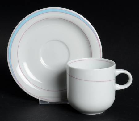 Orion Flat Cup & Saucer Set