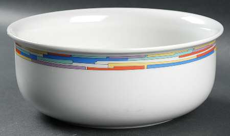 Rainbow 8" Round Vegetable Bowl
