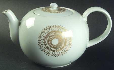 Roulette Teapot & Lid