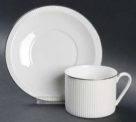 Sparta Secunda Flat Cup & Saucer Set