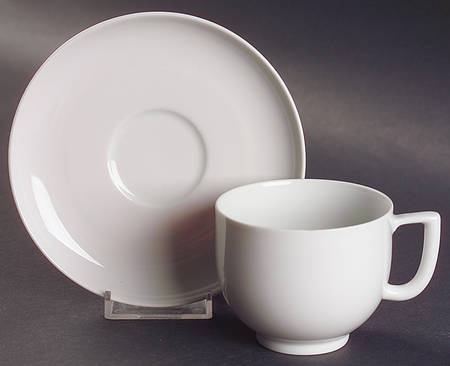White River Flat Cup & Saucer Set
