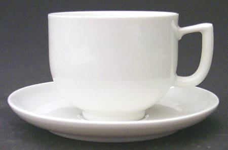 White River Flat Cup & Saucer Set