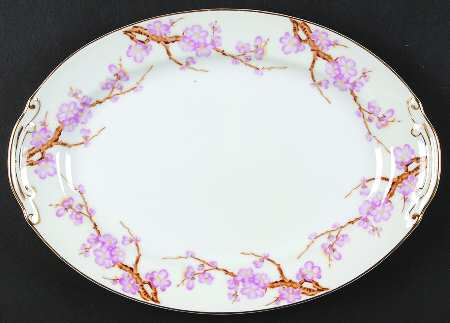Cherry 12" Oval Serving Platter