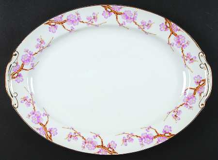 Cherry 16" Oval Serving Platter