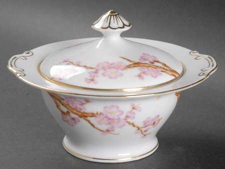 Cherry Sugar Bowl & Lid