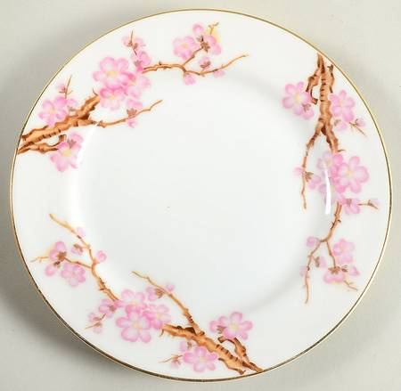 Cherry Bread & Butter Plate