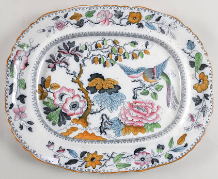 B9461 18" Oval Serving Platter