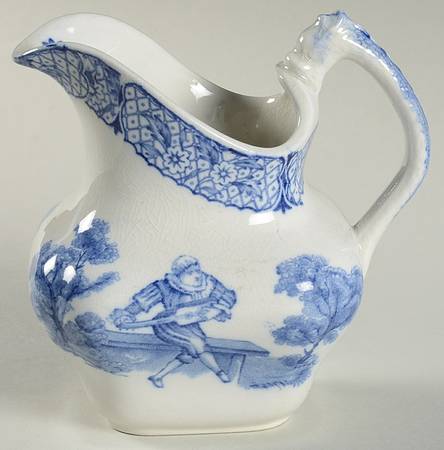 Watteau Blue Creamer