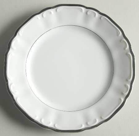 Empress White Bread & Butter Plate
