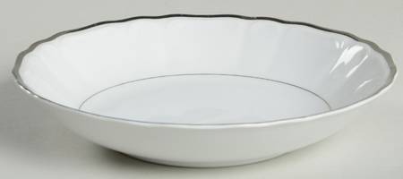 Empress White Coupe Soup Bowl