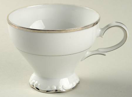 Empress White Footed Cup