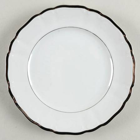 Empress White Salad Plate