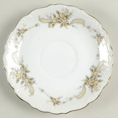 Queen Anne Saucer