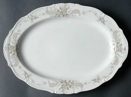 Queen Anne 14" Oval Serving Platter