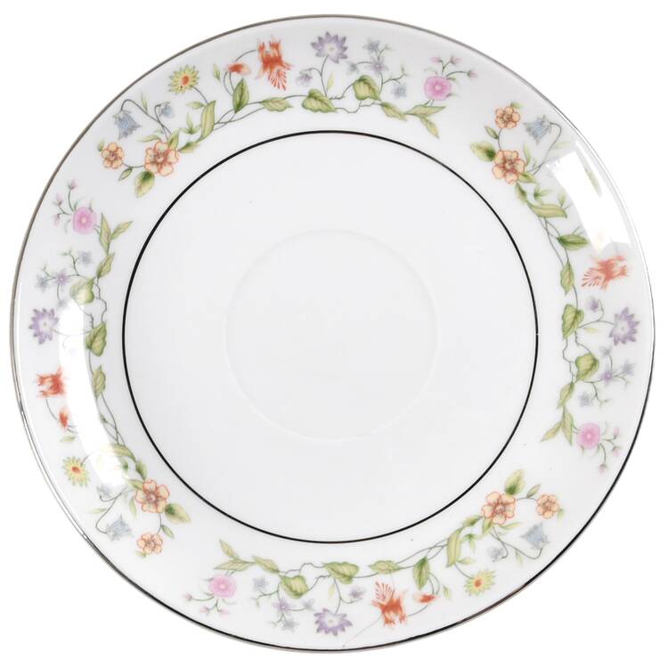 Eternal Love (Platinum Trim) Saucer for Footed Cup