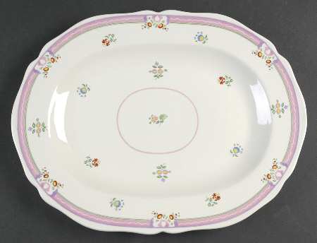 Alice 13" Oval Serving Platter