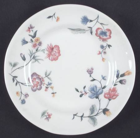 Chinese Silk Bread & Butter Plate