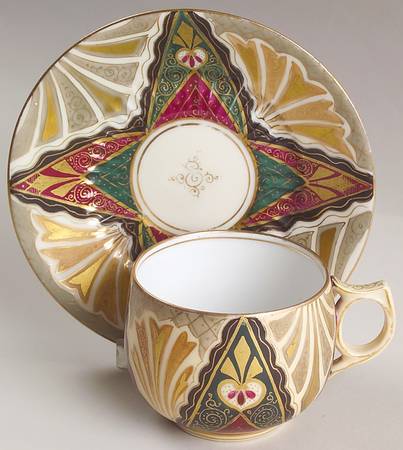 Alhambra Flat Cup & Saucer Set