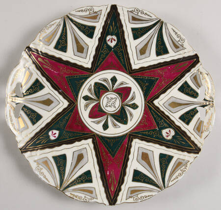 Alhambra Handled Cake Plate