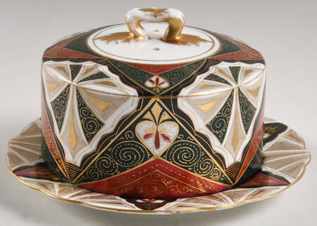 Alhambra Round Covered Butter