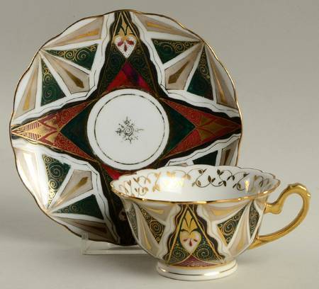 Alhambra Footed Cup & Saucer Set