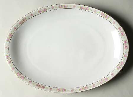 AUS10 14" Oval Serving Platter