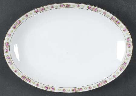 AUS10 12" Oval Serving Platter