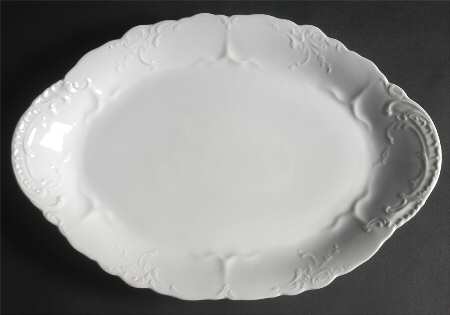 AUS23 15" Oval Serving Platter