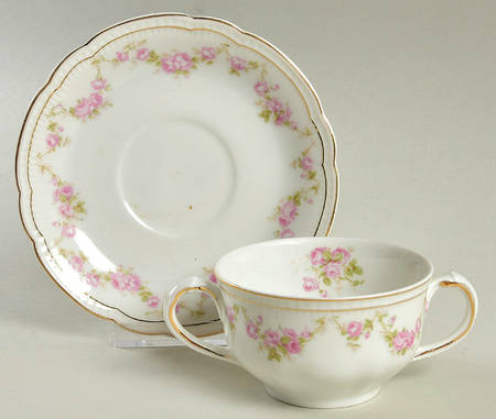 The Fulda Flat Bouillon Cup & Saucer