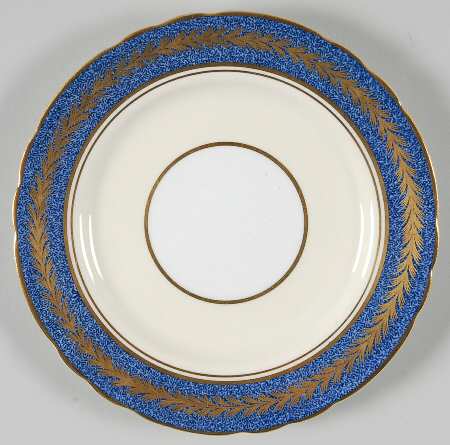 1846 (Powder Blue Band Bread & Butter Plate
