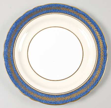 1846 (Powder Blue Band Salad Plate
