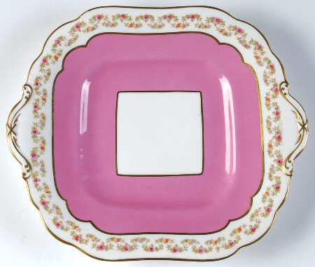 2579 Square Handled Cake Plate