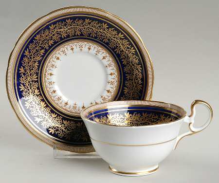 Footed Cup & Saucer Set