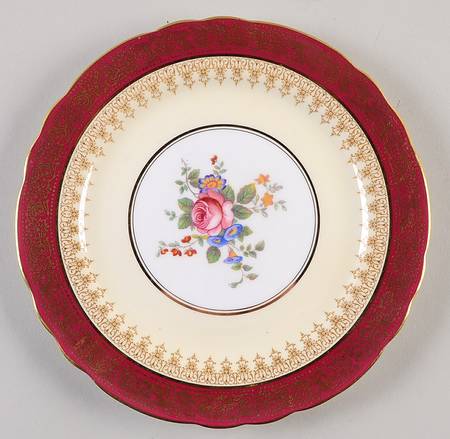 7300R Red Salad Plate