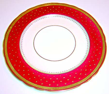 7494 (Red &amp; Gold) by John  Aynsley &amp; Sons